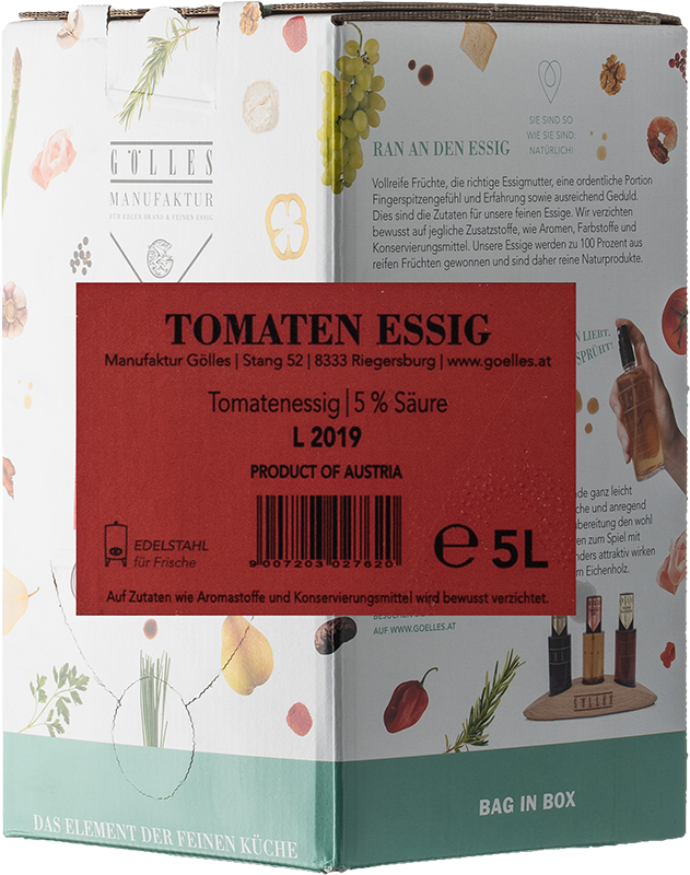 Tomaten Essig Bag in Box