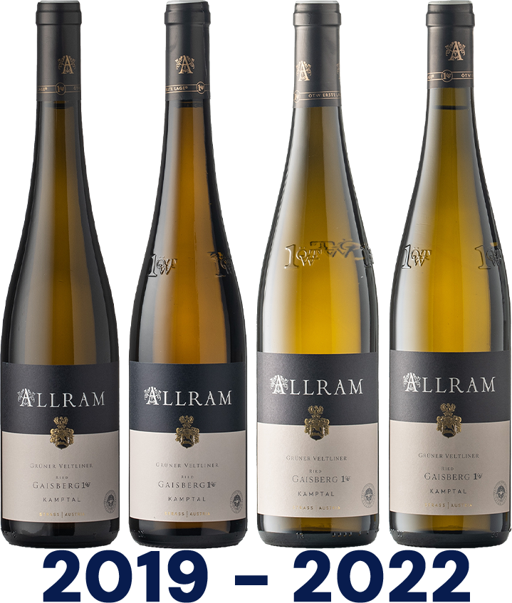 Vertikale: Grüner Veltliner Ried Gaisberg 1.ÖTW