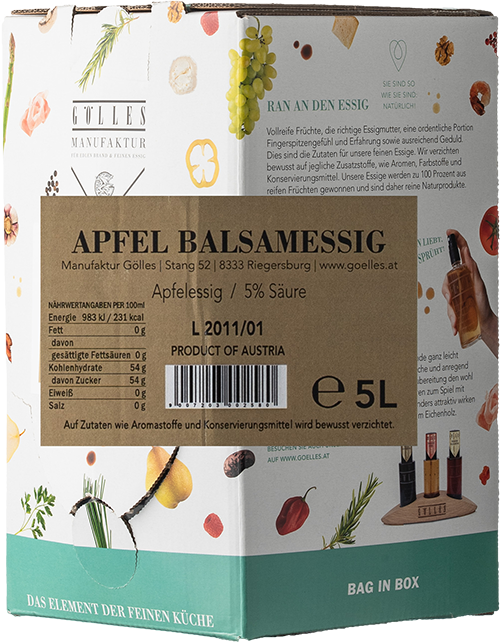 Apfel Balsamessig Bag in Box Apfel Balsamessig Bag in Box
