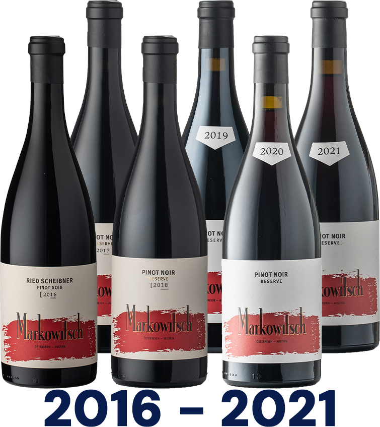 Vertikale: Pinot Noir Reserve