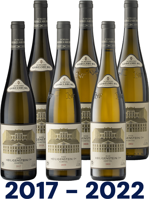 Vertikale: Riesling Ried Heiligenstein 1.ÖTW