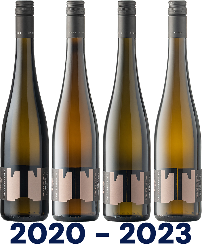 Vertikale: Riesling Ried Steinertal Smaragd