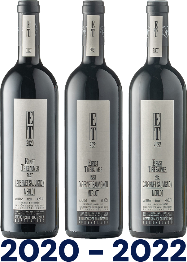 Vertikale: Cabernet Sauvignon Merlot