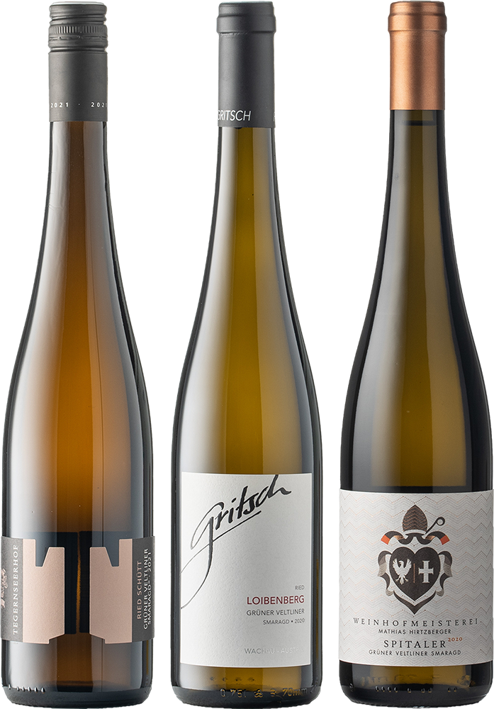 Weinset: Grüner Veltliner Smaragd Weinset: Grüner Veltliner Smaragd