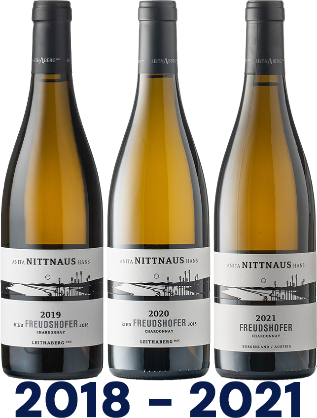 Vertikale: Chardonnay Ried Freudshofer