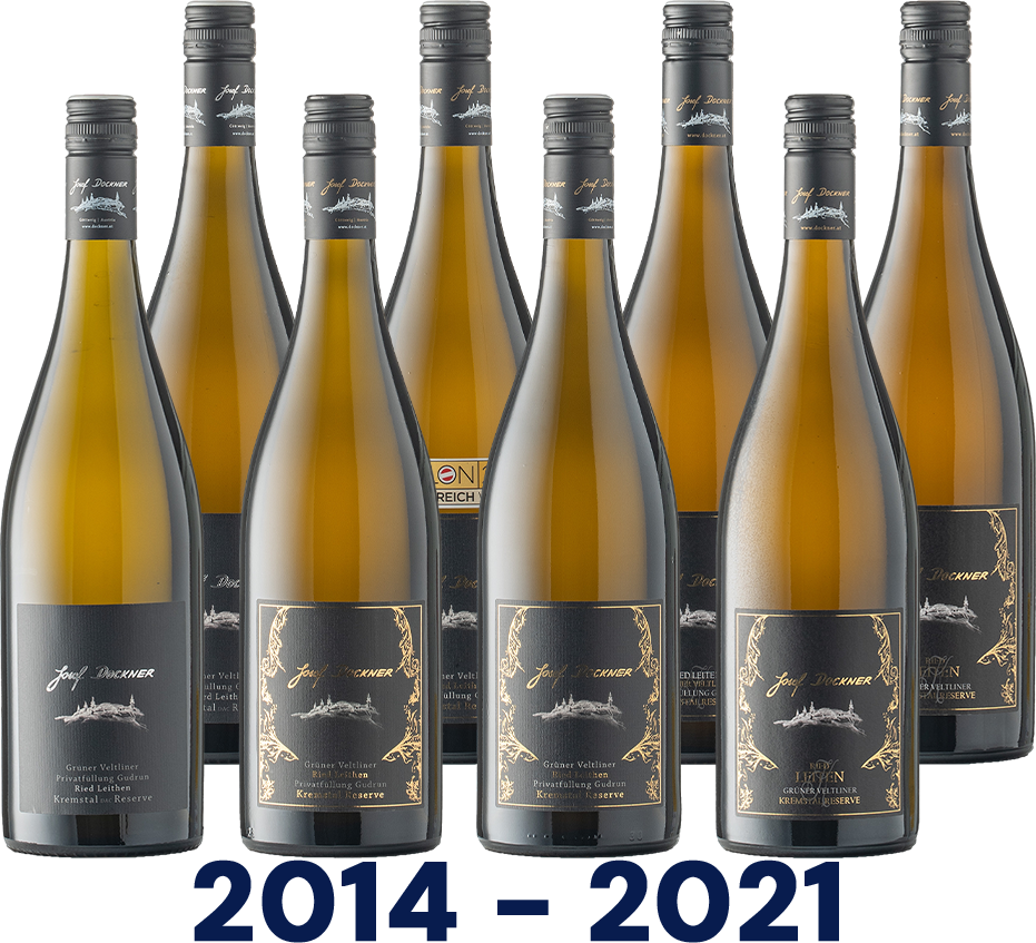 Vertikale: Grüner Veltliner Ried Leiten Vertikale: Grüner Veltliner Ried Leiten