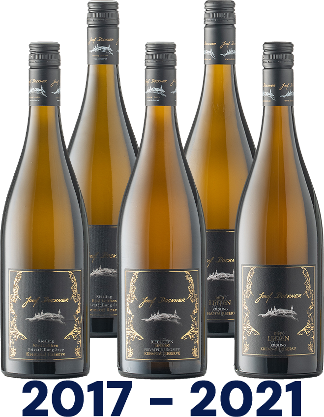 Vertikale: Riesling Ried Leiten