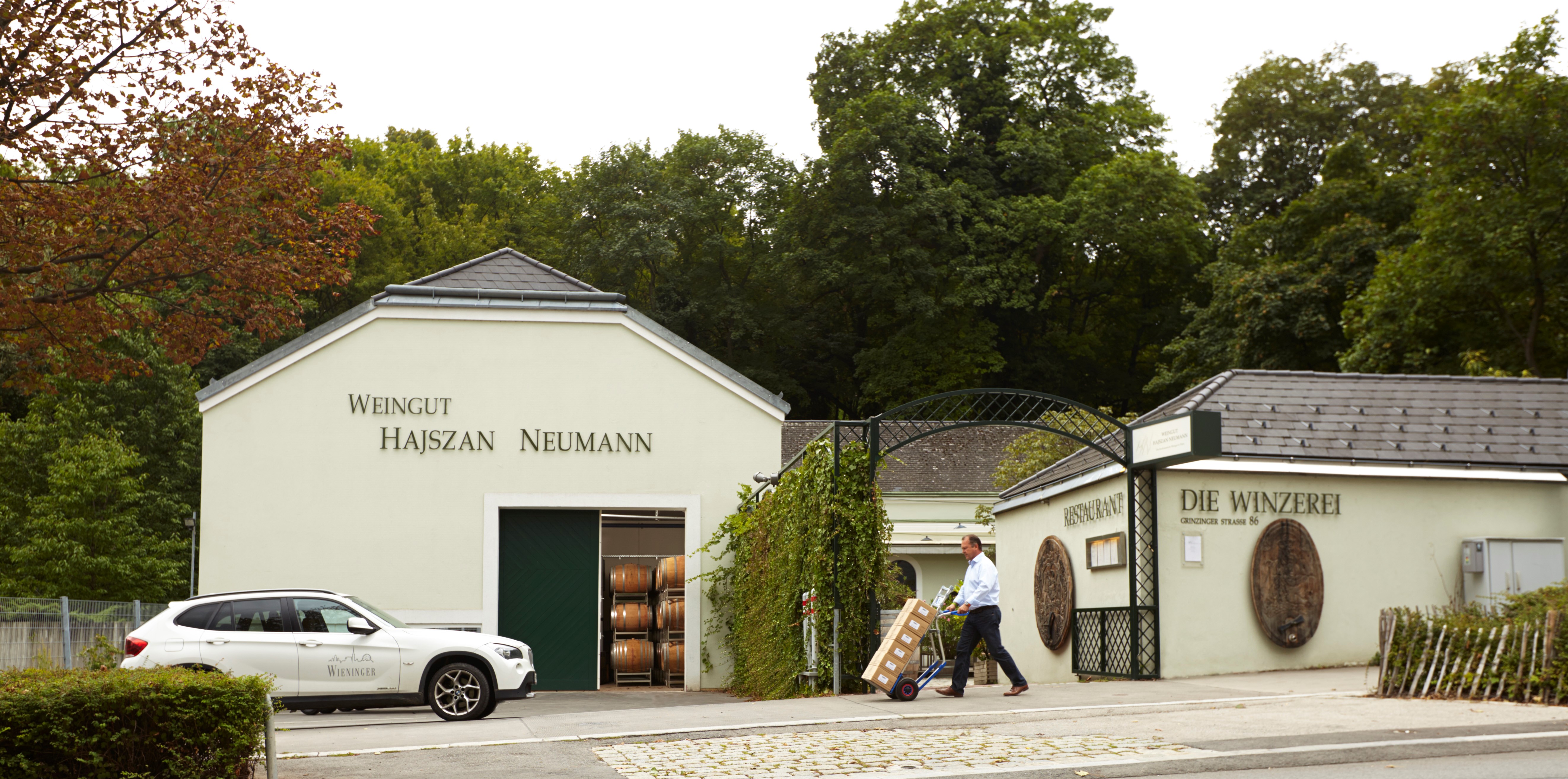 Gebäude des Weingut Hajszan Neumann