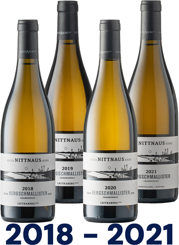 Vertikale: Chardonnay Ried Bergschmallister