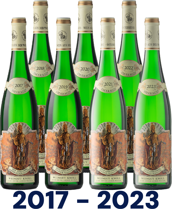 Vertikale: Riesling Ried Loibenberg Smaragd